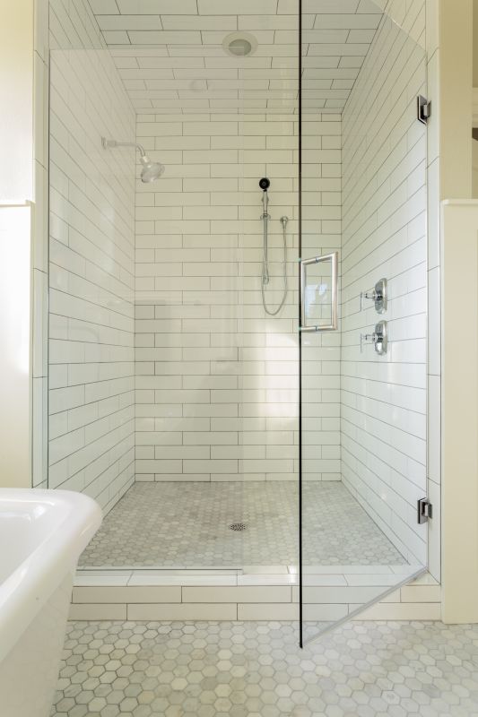 Elegant Glass Shower Enclosure